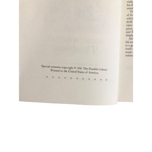 Vanity Fair Leather Bound Book William Makepeace Thackeray Gilded Illust Decor S - Picture 12 of 16